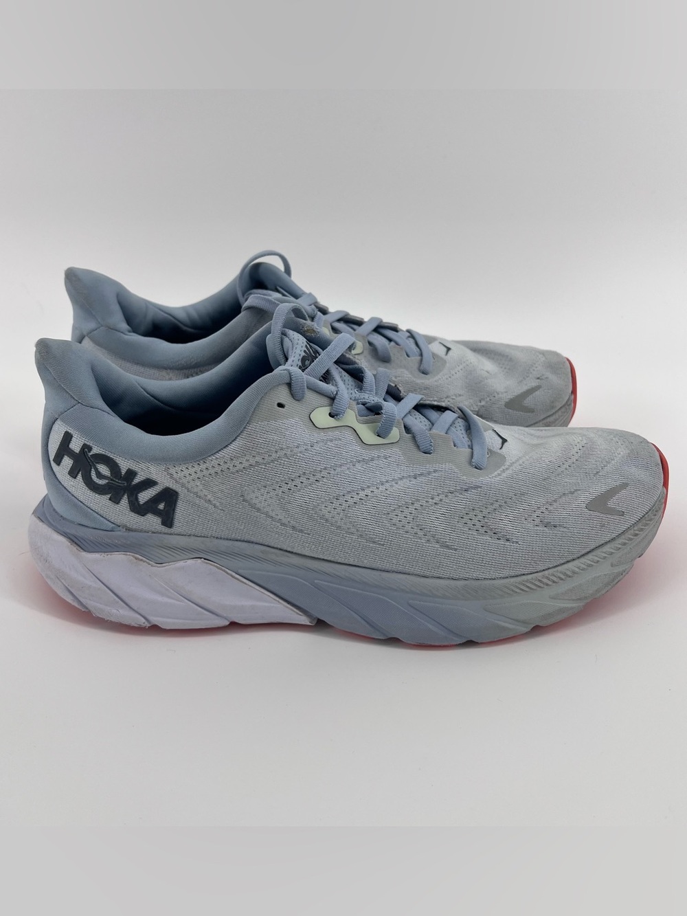 Hoka Arahi 6 Women’s 11 Light Blue Stability Running Athletic Shoes 1123195 PAPE